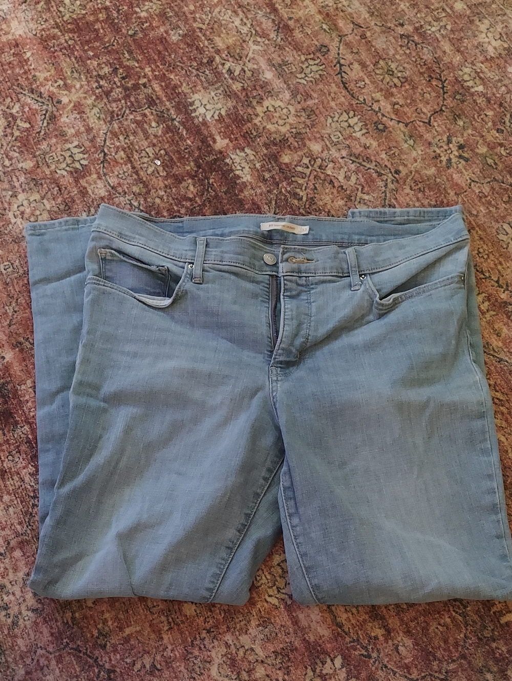 Levi's Light Blue Shaping Skinny Leg Women's  Jeans